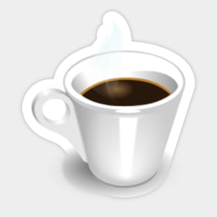 coffee cup beta Sticker